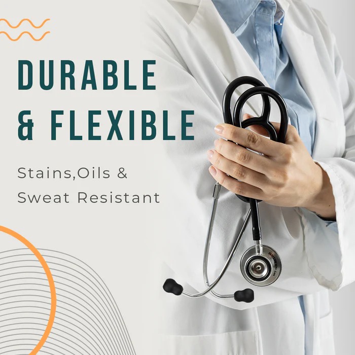Durable flexible student stethoscope